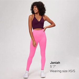 Free People Good Karma Leggings- Electric Peony